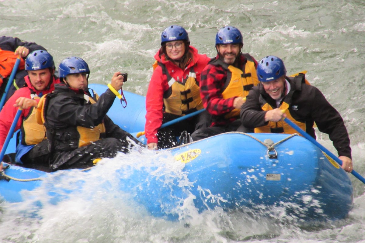 Rafting at Wild Bear Lodge