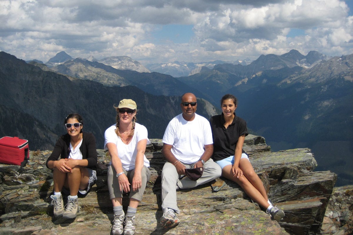 A picnic in the mountains at Wild Bear Lodge